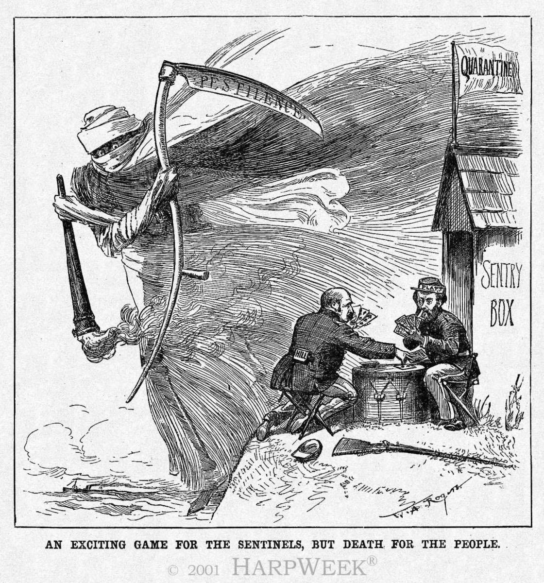 �An Exciting Game for the Sentinels, but Death for the People�