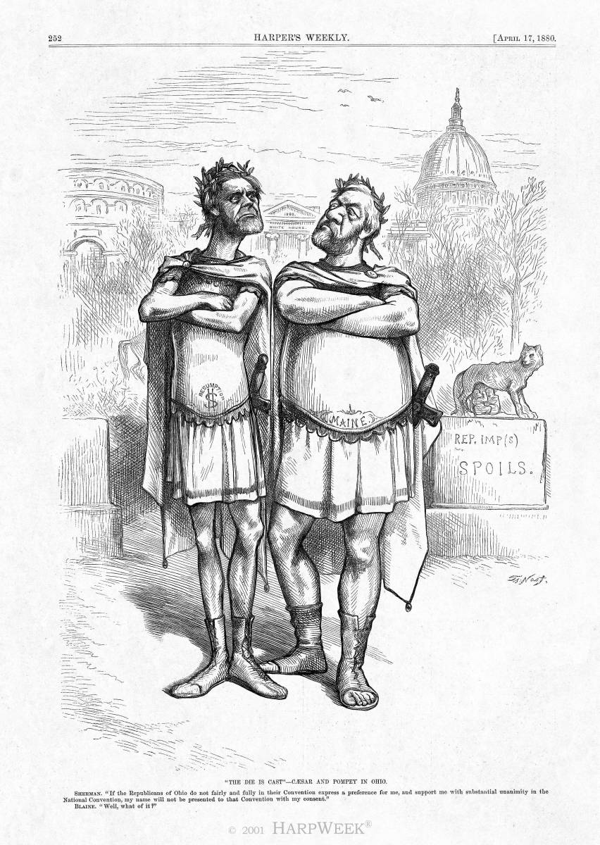 ��The Die is Cast��Caesar and Pompey�