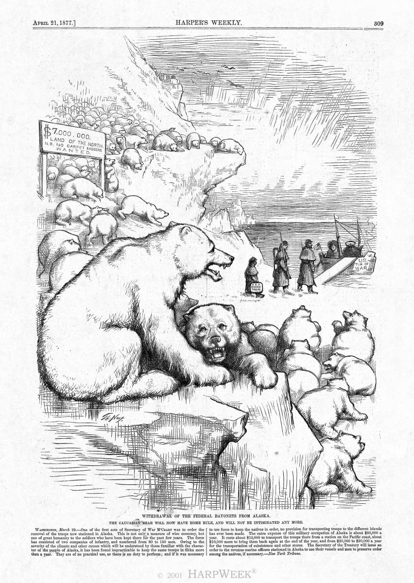 �Withdrawal of the Federal Bayonets from Alaska�