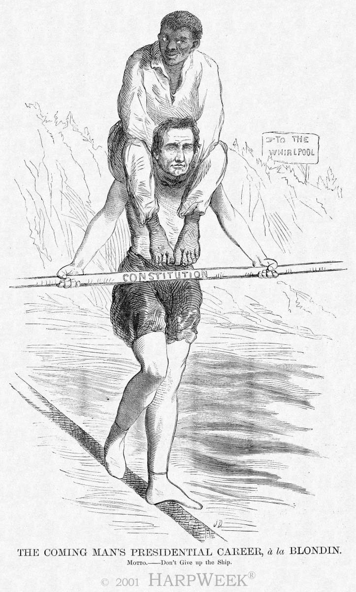 �The Coming Man�s Presidential Career�a la Blondin�