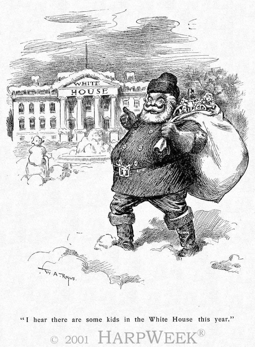 �I hear there are some kids in the White House this year�