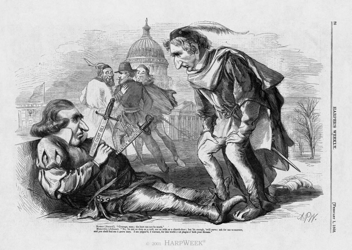 Untitled (President Johnson as Mercutio)