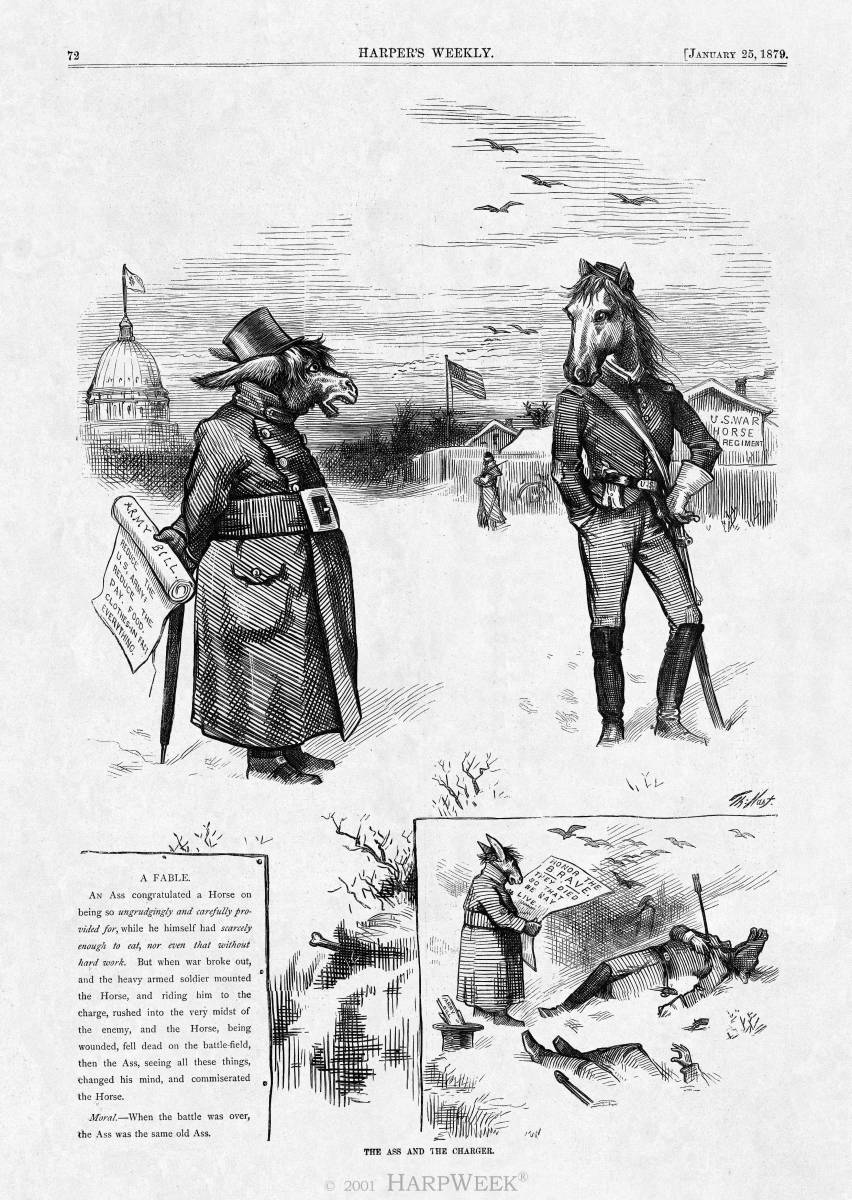 �The Ass and the Charger�