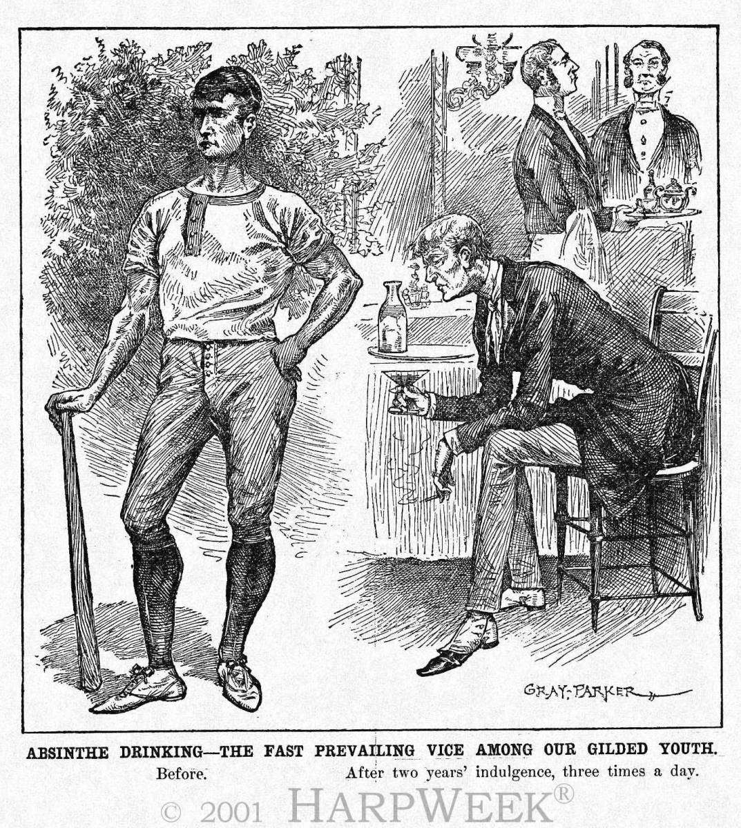 �Absinthe Drinking ��