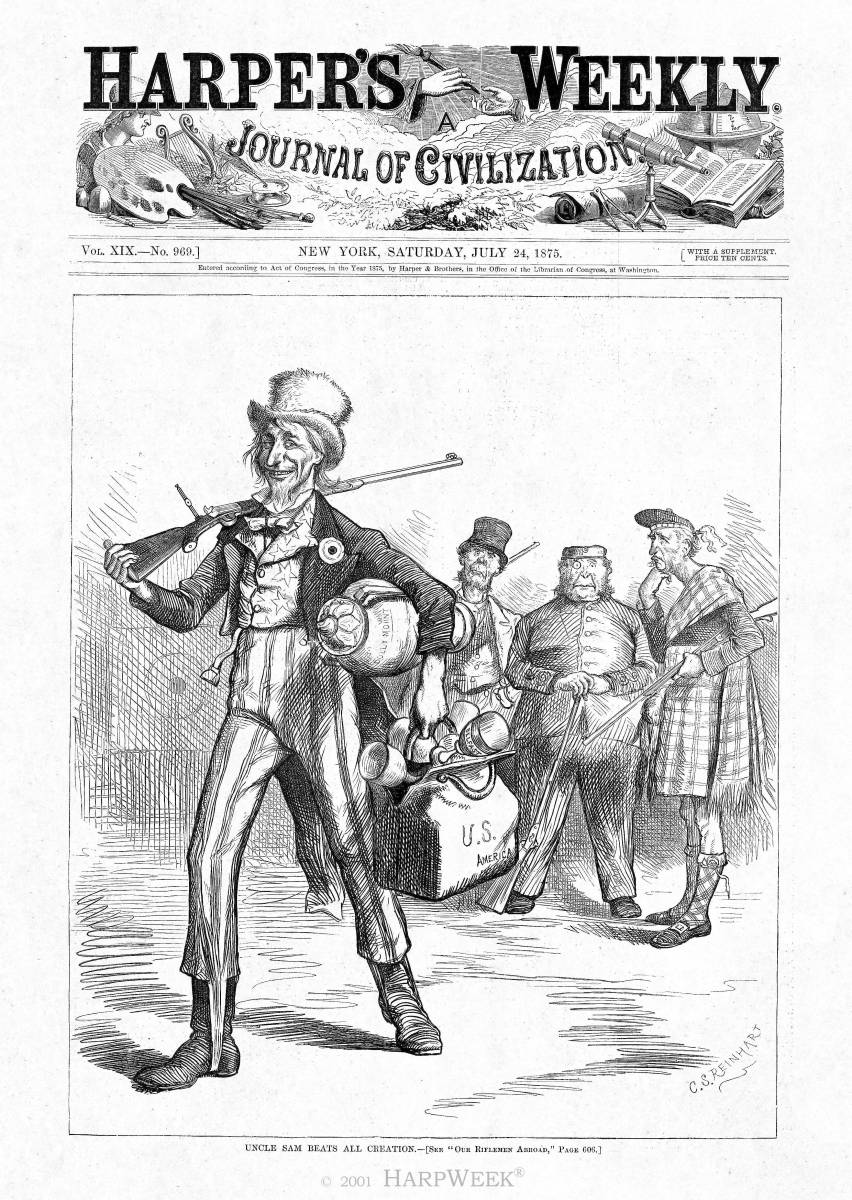 �Uncle Sam Beats All Creation�