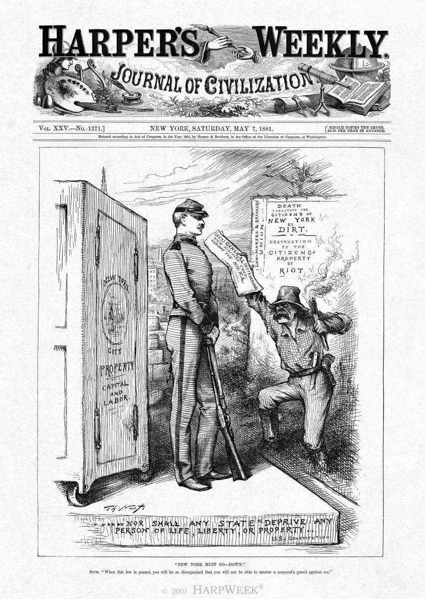 �New York Must Go�Down"