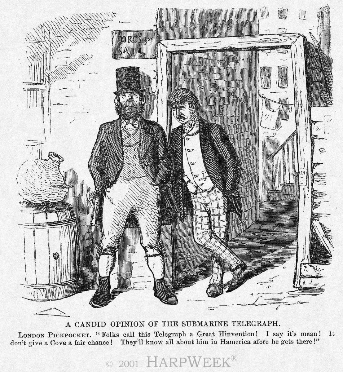 �A Candid Opinion of the Submarine Telegraph�