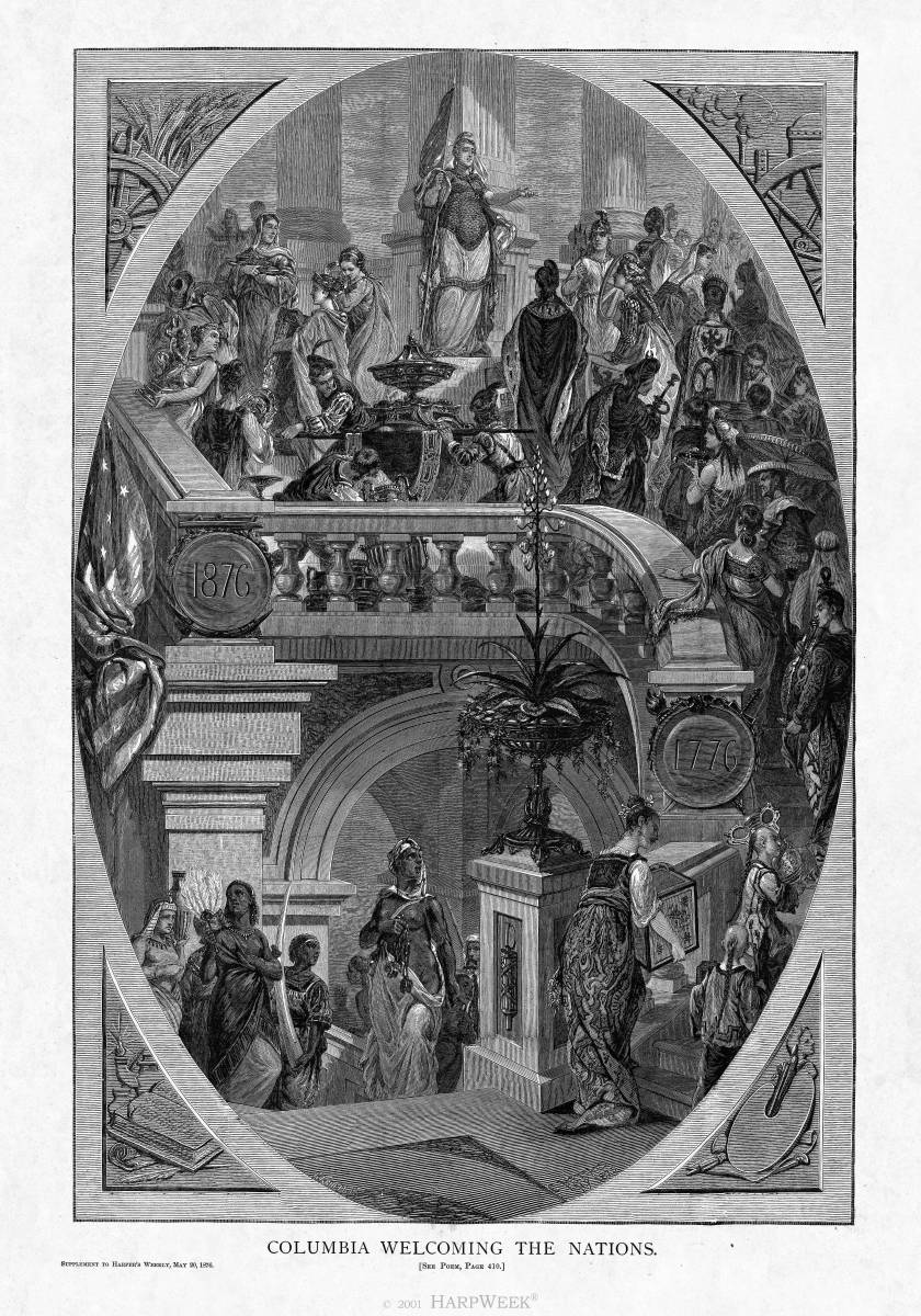 �Columbia Welcoming the Nations�