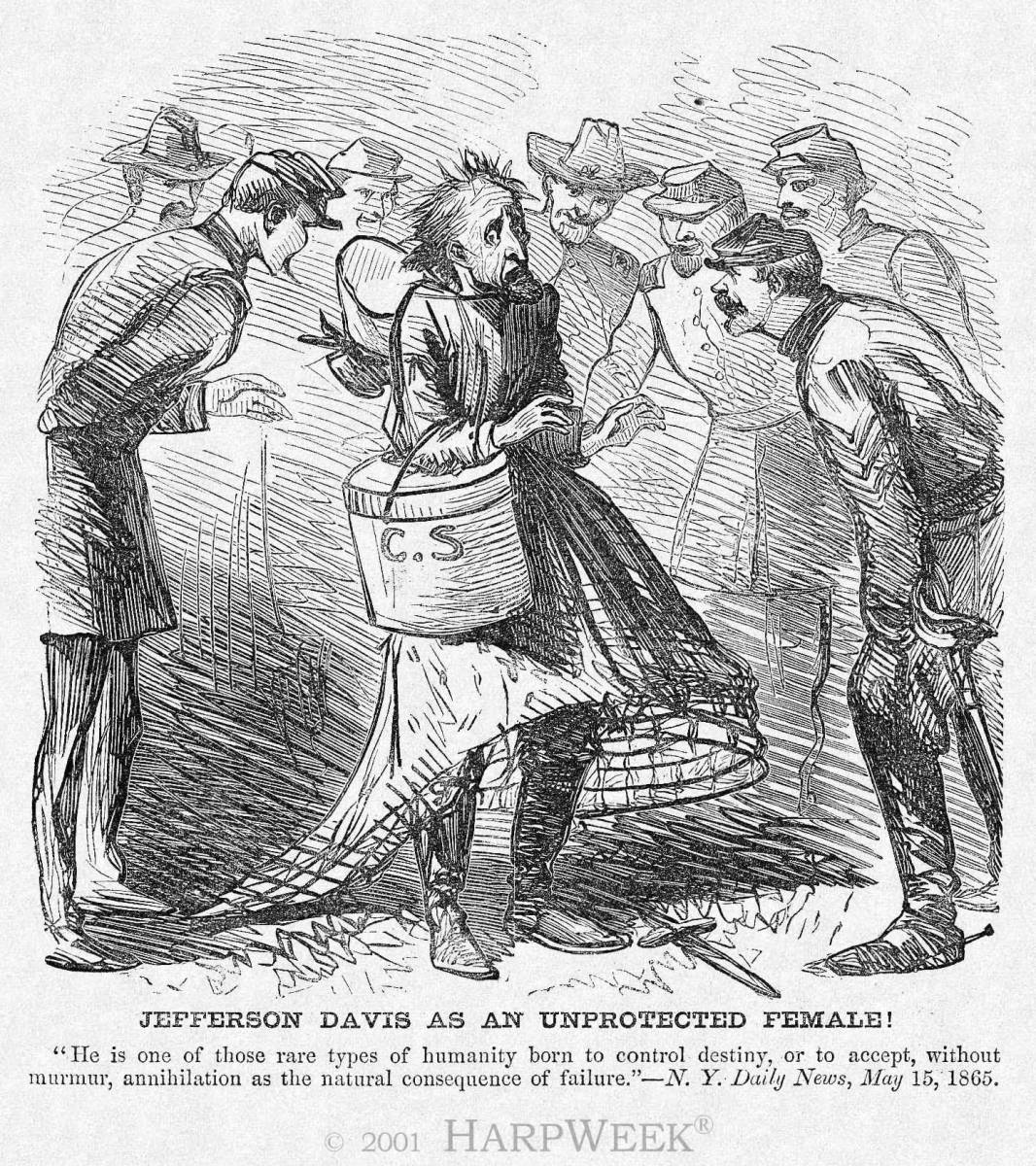 �Jefferson Davis As An Unprotected Female!�