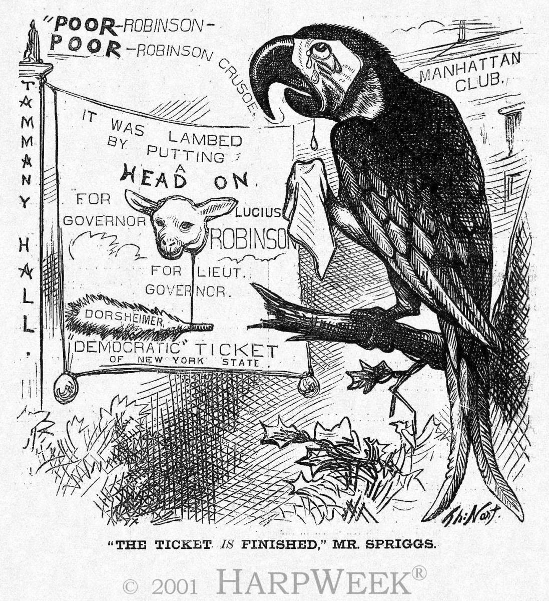 �The Ticket Is Finished�