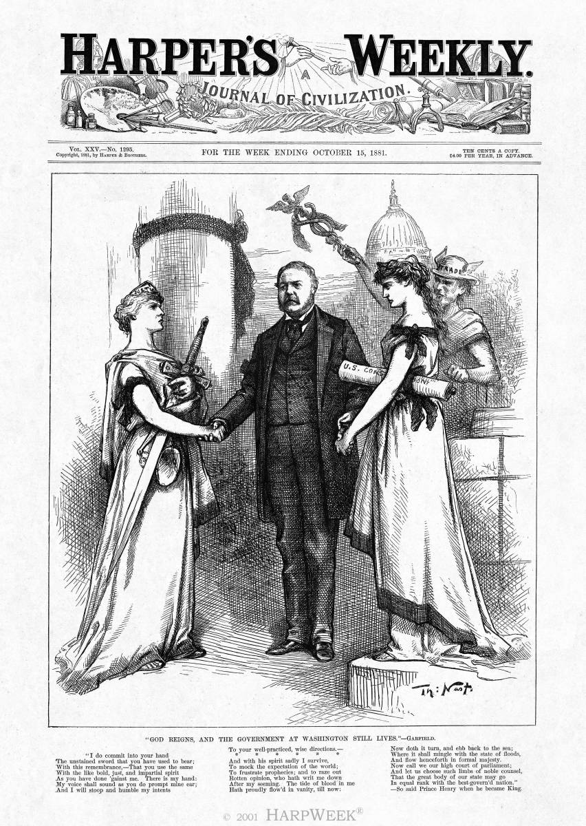 �God Reigns, and the Government at Washington Still Lives�