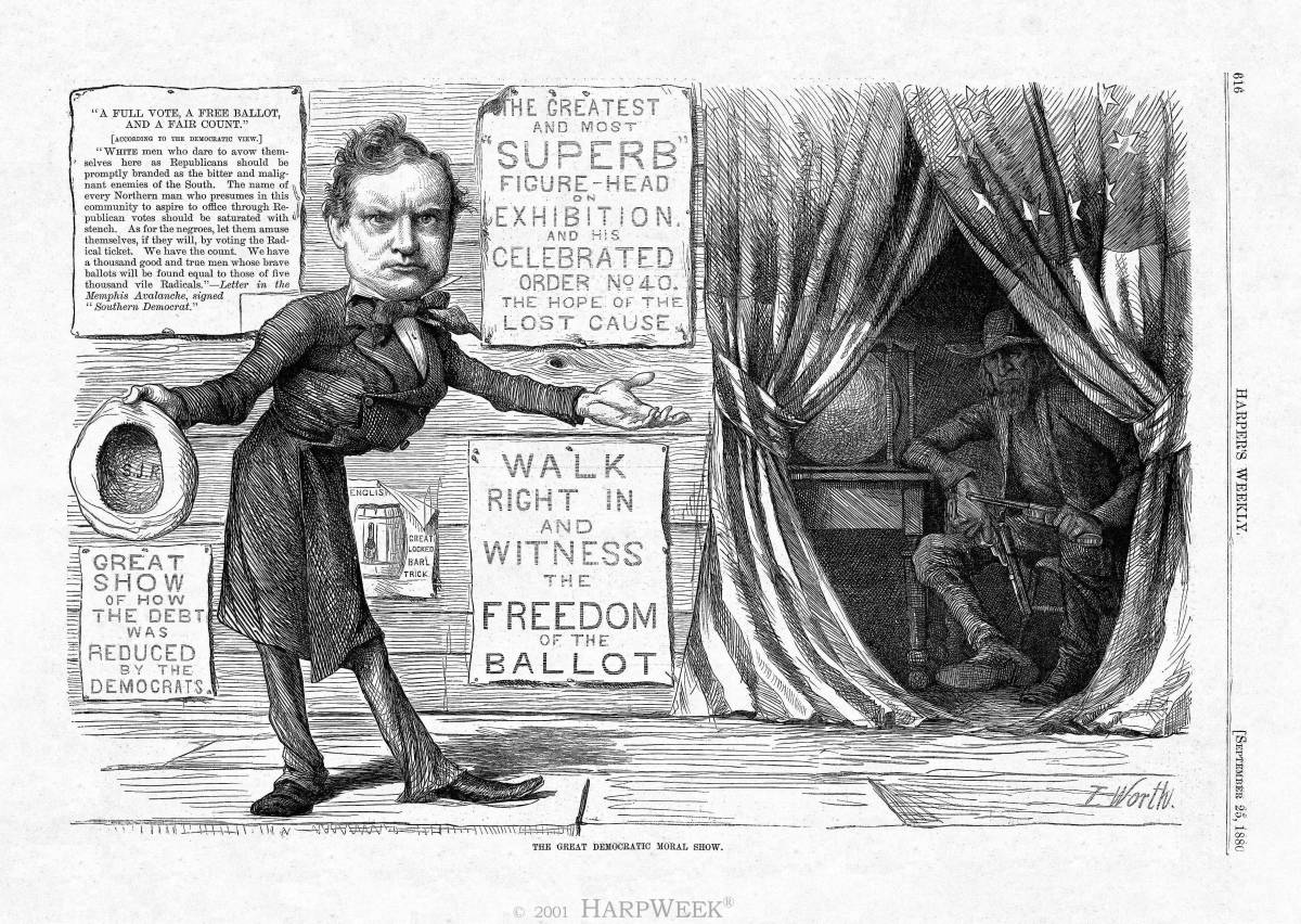 �The Great Democratic Moral Show�