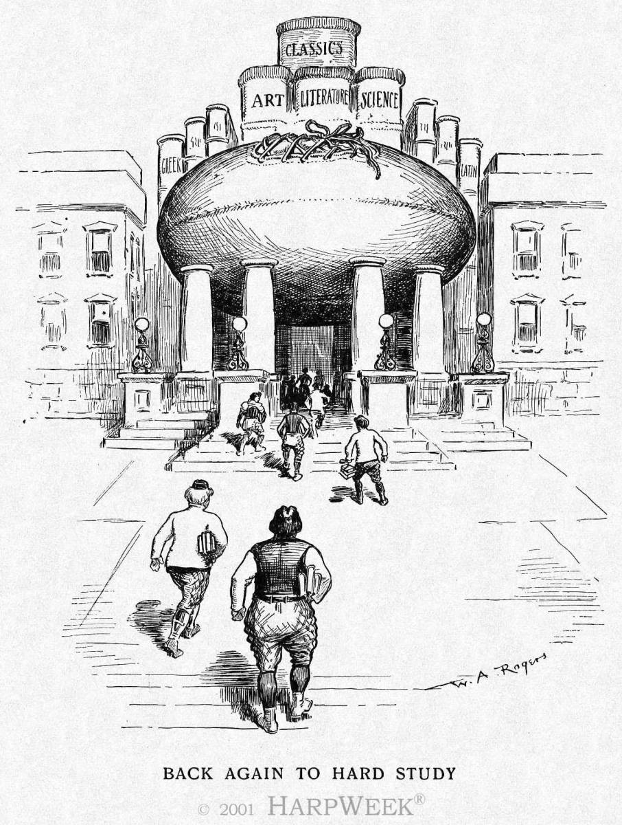 �Back Again to Hard Study�